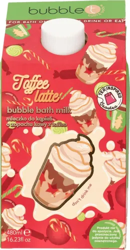 Bubble T Cosmetics Toffee Latte Bubble Bath Milk (Mleczko do kąpieli o zapachu kawy z toffee)