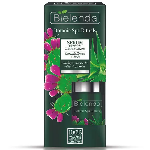 Bielenda Botanic Spa Rituals, Serum przeciw zmarszczkom `Opuncją figowa i aloes`