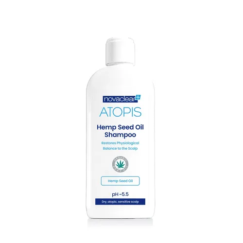 Novaclear Atopis, Hemp Seed Oil Shampoo (Szampon z organicznym olejem konopnym)