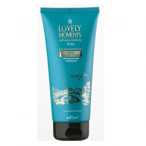 B & V Belita & Vitex Lovely Moments, Italian Vacation Perfumed Hand and  Body Cream (Perfumowany krem do ciała i rąk `Włoskie wakacje`)