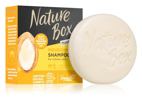 Nature Box Szampon w kostce z olejem arganowym