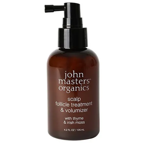 John Masters Organics Thyme & Irish Moss, Scalp Follicle Treatment & Volumizer (Spray pobudzający porost włosów)