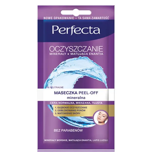 Perfecta Oczyszczanie, Mineralna maseczka peel-off