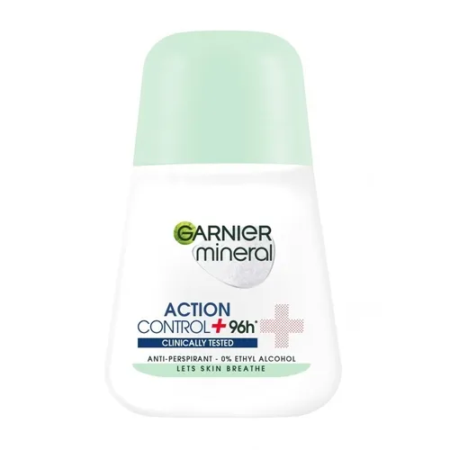 Garnier Mineral, Action Control+ Clinically Tested 96H Anti-perspirant Roll-on (Antyperspirant w kulce) - 1