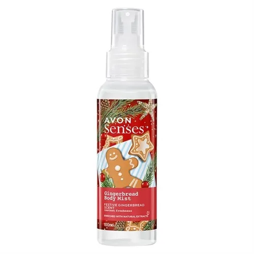 Avon Naturals, Gingerbread Scentred Spritz (Pachnąca mgiełka do ciała `Pierniczki`) - 1