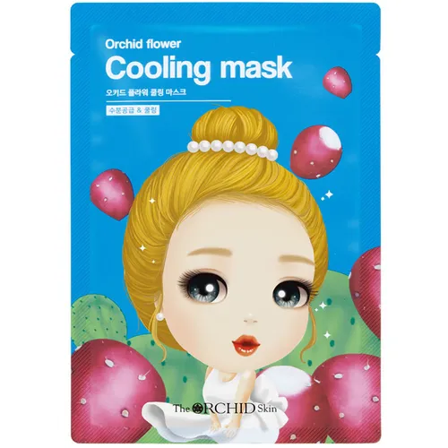 The Orchid Skin Cooling Mask (Maseczka do twarzy o działaniu chłodzącym)