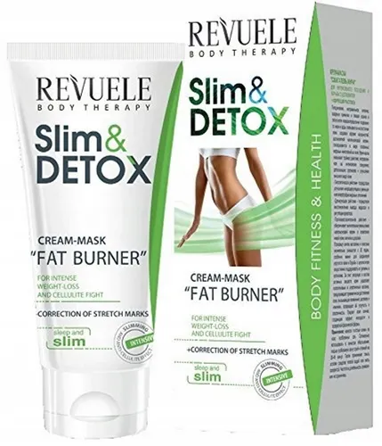 Revuele Slim & Detix, Cream - Mask Fat Burner (Maseczka kremowa `Spalacz tłuszczu`)
