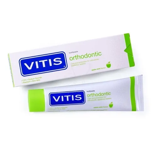Vitis Orthodontic, Toothpaste for Ortodontic Appliance Wearers (Pasta do zębów dla osób z aparatem ortodontcznym)