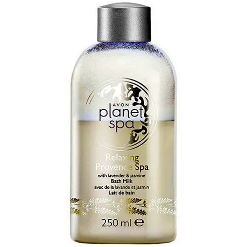 Avon Planet Spa, Relaxing Provence Spa with Lavender and Jasmine Bath Milk (Nawilżająco-relaksujące mleczko do kąpieli)