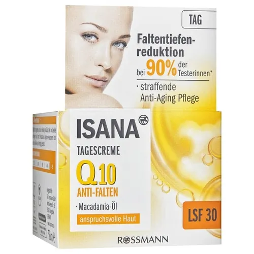 Isana Q10 Anti-Falten Tagescreme LSF 30 (Krem do twarzy na dzień ) (Krem do twarzy na dzień)