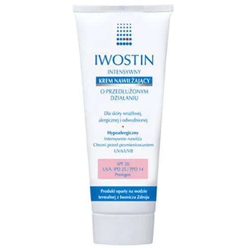 Iwostin Intensywny krem nawilżający o przedłużonym działaniu SPF 20 (stara wersja)