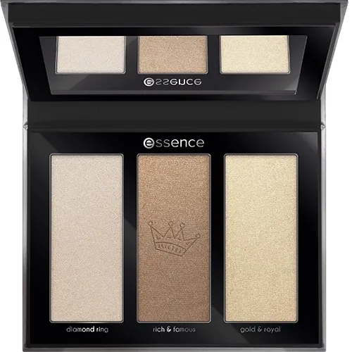 Essence My Little Platinum Highlighter Palette (Paleta rozświetlaczy do twarzy)