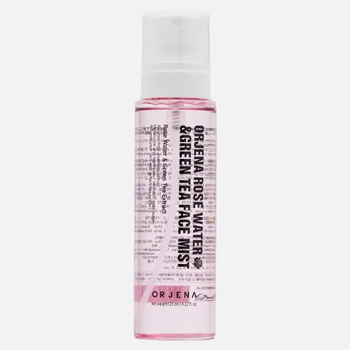 Orjena Rosewater & Green Tea Face Mist Face Spray (Mgiełka do twarzy z wodą różaną i zieloną herbatą)