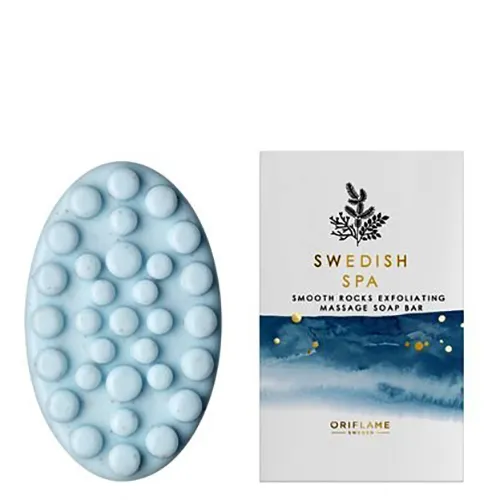 Oriflame Swedish Spa, Smooth Rocks Exfoliating Massage Soap Bar (Złuszczające mydełko do masażu) - 2