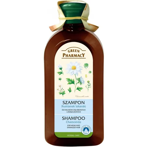 Green Pharmacy Szampon do włosów osłabionych i zniszczonych `Rumianek lekarski` (nowa wersja)