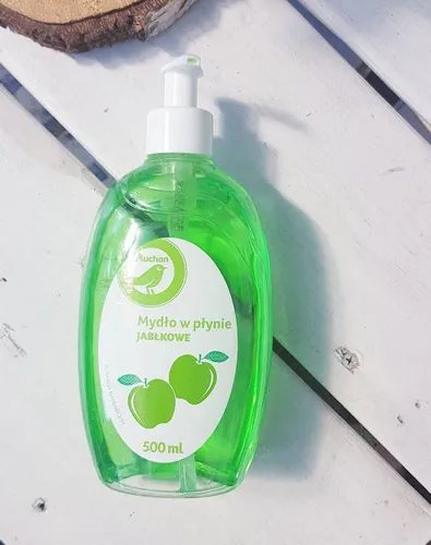Auchan Mydło w płynie jabłkowe - 1