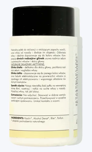 Manufaktura Piękna Glinkowy pyłek do włosów jasnych `To się układa` - 2