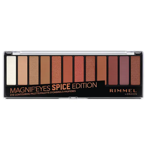 Rimmel Magnif'eyes, Spice Edition Eye Contouring Palette (Paleta 12 cieni do powiek)