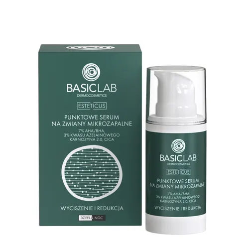 BasicLab Dermocosmetics Serum punktowe na zmiany mikrozapalne