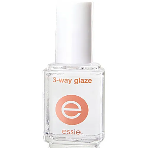 Essie 3-way Glaze (Lakier podkładowy, ochronny i utwardzacz paznokci 3w1)