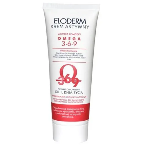 Eloderm Omega 3-6-9, Krem aktywny od 1. dnia życia