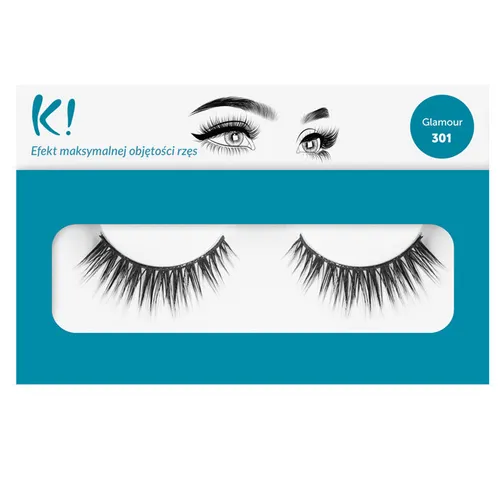 K! Sztuczne rzęsy 301 Diva Lashes