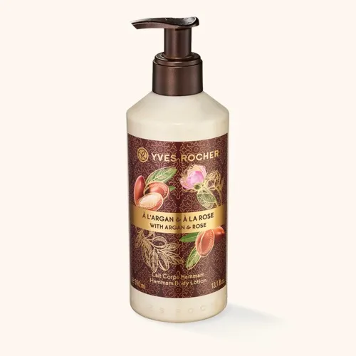 Yves Rocher Hammam Lait Corps a l`Argan & a la Rose (Orientalne mleczko do ciała `Olejek arganowy & róża`) - 2