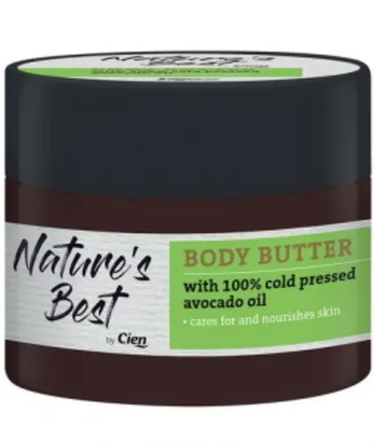 Cien Nature's Best, Body Butter with Cold Pressed Avocado Oil (Masło do ciała z zimnotłoczonym olejem z awokado)