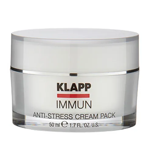 Klapp Cosmetics Immun, Anti-Stress Cream Pack (Uspokajająca i wyrównująca maska)