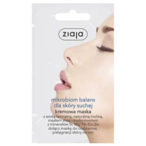 Ziaja Kremowa maska dla skóry suchej `Mikrobiom balans `