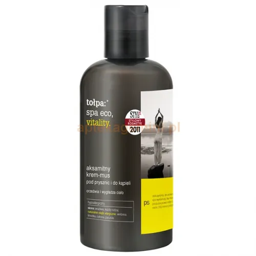 Tołpa Spa Eco, Vitality, Aksamitny krem-mus pod prysznic i do kąpieli  [Spa Detox, Krem-mus pod prysznic i do kąpieli `Dobra Energia`] (nowa wersja) - 2