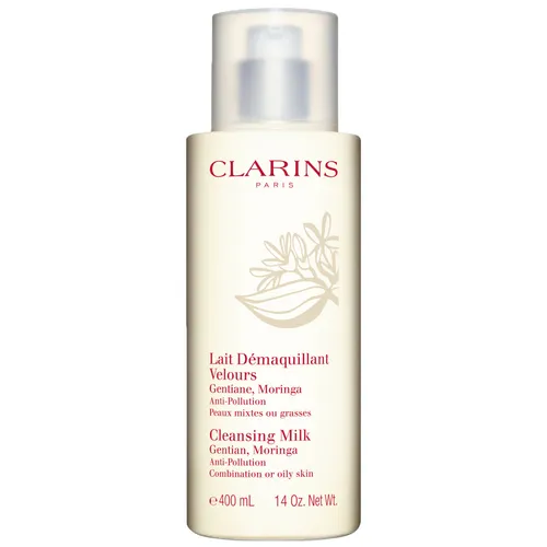 Clarins Lait Démaquillant Velours Gentiane [Cleansing Milk with Gentian] (Mleczko do cery mieszanej i tłustej)