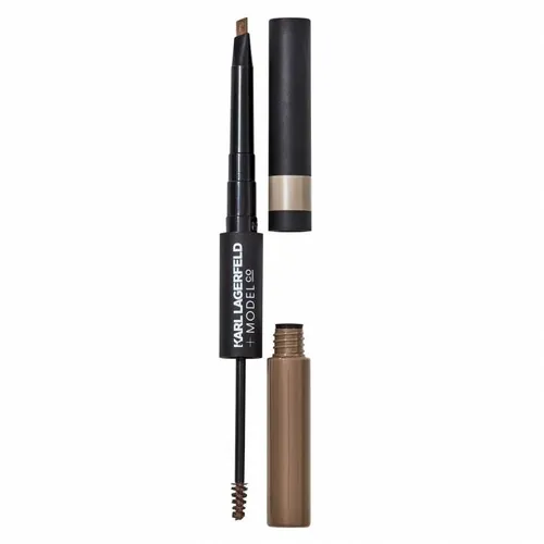 Karl Lagerfeld Karl Lagerfeld + ModelCo, More Brows Fibre Brow Gel & Crayon Duo (Kredka do brwi + żel)