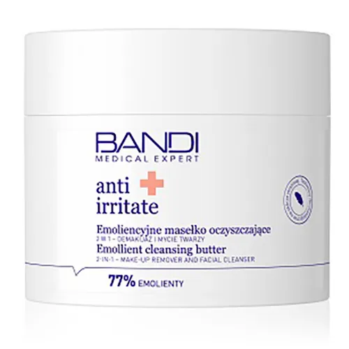 Bandi Medical Anti Irritate, Emoliencyjne masełko oczyszczające 2 w 1 demakijaż i mycie twarzy - 1