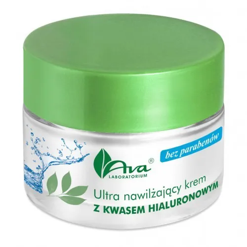 Laboratorium Kosmetyczne AVA Ultra nawilżający krem z kwasem hialuronowym