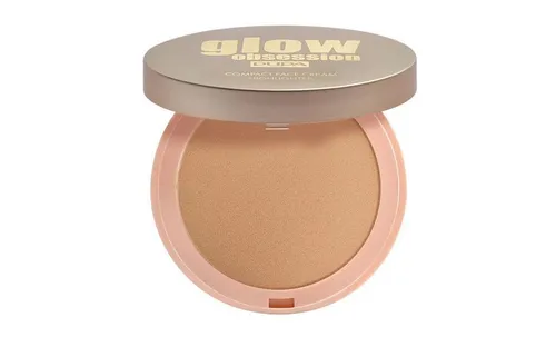 PUPA Glow Obsession, Compact Cream Face Highlighter (Kremowy rozświetlacz w kompakcie) - 2
