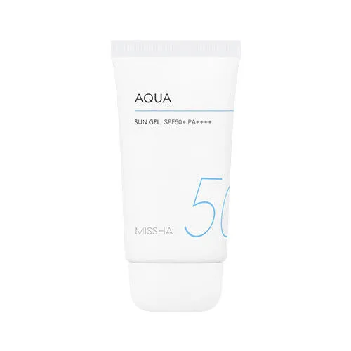 Missha All Around Safe Block, Aqua Sun Gel SPF50+/PA++++ (Żelowy krem z filtrem przeciwsłonecznym)