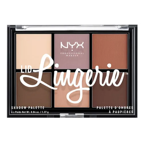 NYX Professional Makeup Lid Lingerie, Shadow Palette (Paleta cieni do powiek)