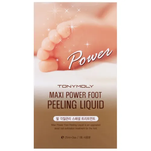 Tony Moly Maxi Power, Foot Peeling Liquid (Skarpetki peelingujące)