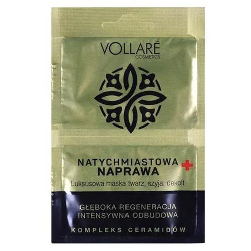 Vollare Cosmetics Luksusowa maska naprawcza twarz, szyja, dekolt `Natychmiastowa naprawa`