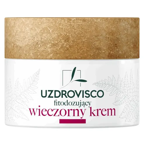 Uzdrovisco Fitodozujący wieczorny krem redukujący zmarszczki