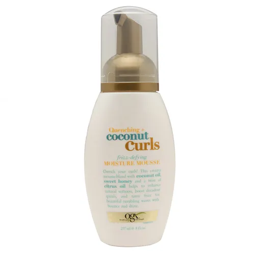 Organix Quenching + Coconut Curls, Moisture Mousse (Pianka do włosów)