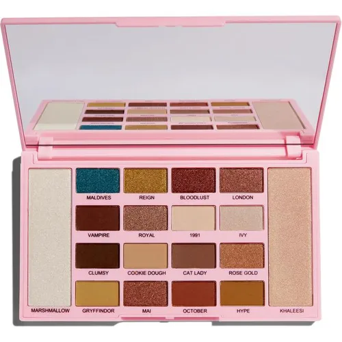 Revolution Beauty (Makeup Revolution) Makeup Revolution x Kisu, Eyeshadow Palette (Paleta cieni do powiek i rozświetlczy) - 1