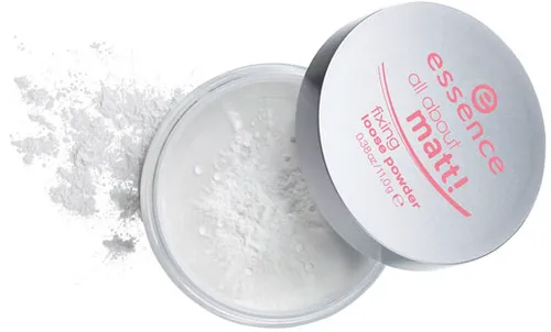 Essence All About Matt!, Fixing Loose Powder (Transparentny matujący puder sypki) - 2