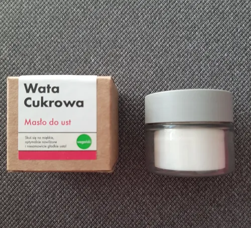 Manufaktura Piękna Masło do ust `Wata cukrowa ` - 1