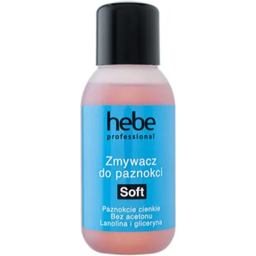 Hebe Professional, Zmywacz do paznokci `Soft` - 1