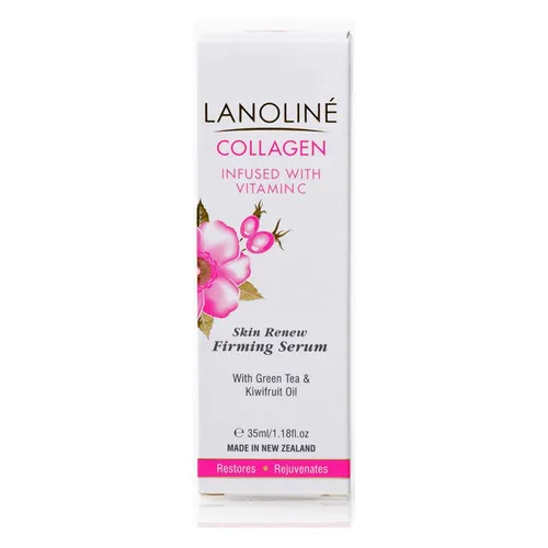 Lanoline Collagen Infused with Vitamin C, Anti Aging Anti Wrinkle Skin Renew Firming Serum with Green Tea & Kiwifruit Oil (Serum ujędrniające) - 2