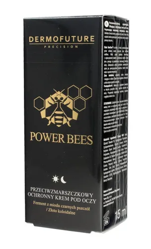 Dermofuture Precision Power Bees, Krem pod oczy ochronny przeciwzmarszczkowy