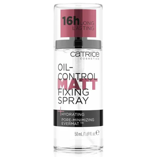 Catrice Oil-Control Matt Fixing Spray (Spray utrwalający)