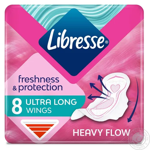 Libresse Ultra Long + Wings, Podpaski higieniczne - 1